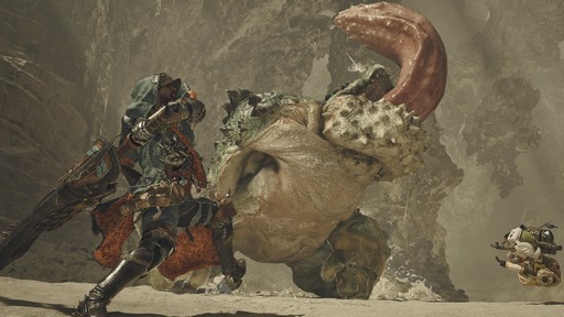 画像ギャラリー No.006のサムネイル画像 / 隔ての砂原に煌雷竜「レ・ダウ」を見た。「モンスターハンターワイルズ」試遊レポート［TGS2024］