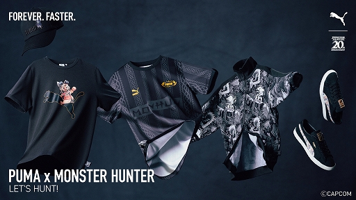 画像ギャラリー No.013のサムネイル画像 / 「モンスターハンター」×PUMAコラボコレクションを発売。リオレウスやアイルーなどがデザインされたスニーカーやパーカーなどが登場