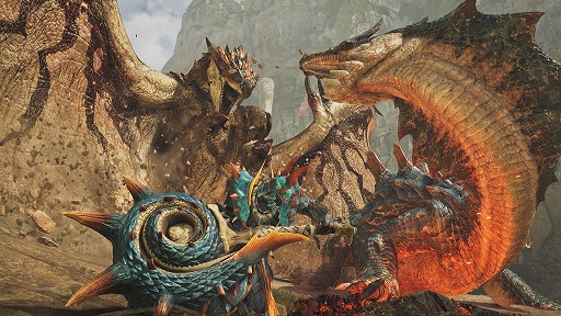 画像ギャラリー No.015のサムネイル画像 / 「モンスターハンターワイルズ」，巨戟龍「ゴグマジオス」は最大4人のハンターとサポートハンターの8人で挑む。アップデート第4弾，詳細を公開
