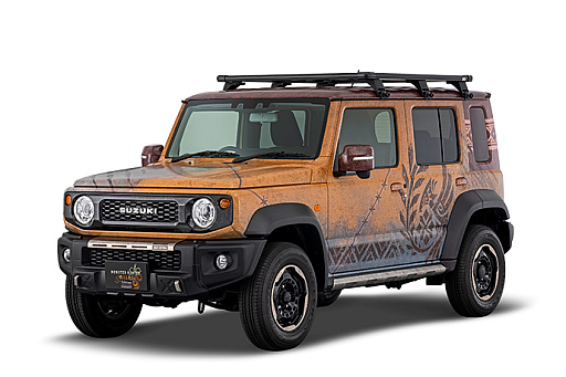 画像ギャラリー No.001のサムネイル画像 / 「モンスターハンター」がスズキとコラボ! 東京オートサロン2026でコラボ車両を展示&グッズも用意