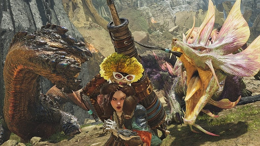 画像ギャラリー No.001のサムネイル画像 / 「モンスターハンターワイルズ」,イベントクエスト「長いものには巻かれてござれ」と「快気怪鳥の快進撃」を配信開始