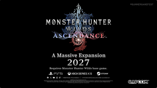 画像ギャラリー No.006のサムネイル画像 / 「モンスターハンターワイルズ」の大型DLC「アセンダンス」，2027年に配信決定。トレイラーにはラオシャンロンの姿も
