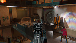画像ギャラリー No.007のサムネイル画像 / 新作FPS「デン・オブ・ウルブズ」，プレアルファ版ゲームプレイ映像を公開。廃銀行内での激しい銃撃戦や，独特のシステム「ダイブ」を確認できる