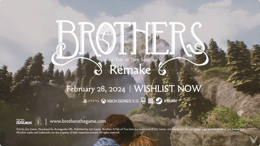 画像ギャラリー No.001のサムネイル画像 / 「Brothers: A Tale of Two Sons」のリメイク版が2024年2月28日に発売決定。2人の兄弟を同時に操作するアクションアドベンチャー