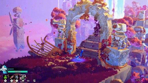 画像ギャラリー No.012のサムネイル画像 / ［プレイレポ］「Dead Cells」のデベロッパによる新作ローグライト「Windblown」，使い道は無限大な超速ダッシュを使いこなせ！