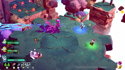 画像ギャラリー No.007のサムネイル画像 / 新作ローグライクアクション「Windblown」は,名作「Dead Cells」から何を継承し,何を新たに生み出すのか? アーリーアクセス版から探る
