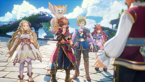 画像ギャラリー No.003のサムネイル画像 / 「聖剣伝説 VISIONS of MANA」，主人公ヴァルとヒナなど登場キャラや，精霊の力を宿した道具「精霊器」などの情報が公開に