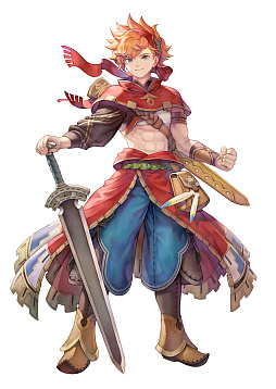 画像ギャラリー No.005のサムネイル画像 / 「聖剣伝説 VISIONS of MANA」，主人公ヴァルとヒナなど登場キャラや，精霊の力を宿した道具「精霊器」などの情報が公開に