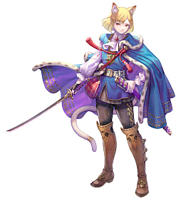 画像ギャラリー No.017のサムネイル画像 / 「聖剣伝説 VISIONS of MANA」，主人公ヴァルとヒナなど登場キャラや，精霊の力を宿した道具「精霊器」などの情報が公開に
