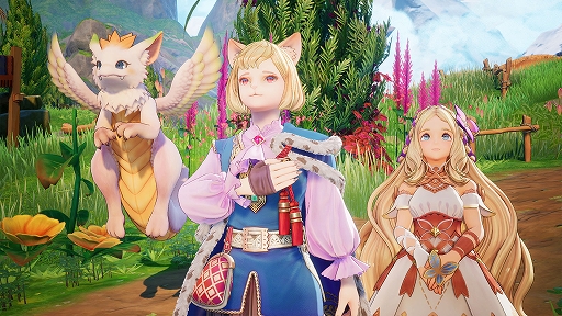 画像ギャラリー No.018のサムネイル画像 / 「聖剣伝説 VISIONS of MANA」，主人公ヴァルとヒナなど登場キャラや，精霊の力を宿した道具「精霊器」などの情報が公開に