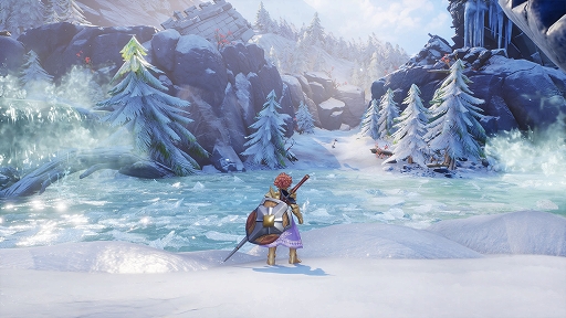 画像ギャラリー No.024のサムネイル画像 / 「聖剣伝説 VISIONS of MANA」，主人公ヴァルとヒナなど登場キャラや，精霊の力を宿した道具「精霊器」などの情報が公開に