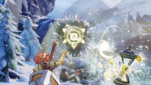 画像ギャラリー No.025のサムネイル画像 / 「聖剣伝説 VISIONS of MANA」，主人公ヴァルとヒナなど登場キャラや，精霊の力を宿した道具「精霊器」などの情報が公開に