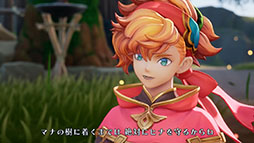 画像ギャラリー No.003のサムネイル画像 / 「聖剣伝説 VISIONS of MANA」,ゲームプレイトレイラーを公開。主人公と仲間の戦闘シーンや,カマキリのような巨大モンスターを確認できる