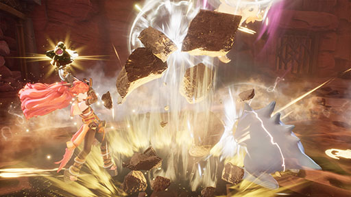 画像ギャラリー No.018のサムネイル画像 / 「聖剣伝説 VISIONS of MANA」,フィールド探索や戦闘時に活用する土,光,闇の精霊器の詳細が公開に