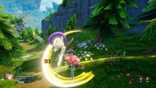 画像ギャラリー No.006のサムネイル画像 / ［プレイレポ］「聖剣伝説 VISIONS of MANA」は，聖剣らしいビジュアルとストーリー展開，爽快なアクション，そしてフィールドの探索が楽しい
