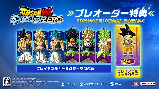 画像ギャラリー No.002のサムネイル画像 / 「ドラゴンボール Sparking! ZERO」,プロデューサーメッセージ映像とキャラトレイラー「ドラゴンボール超・劇場版・ドラゴンボール編」を公開