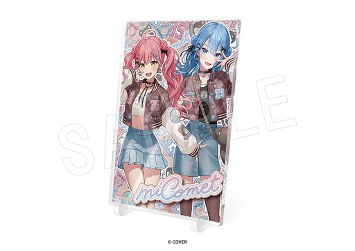 画像ギャラリー No.012のサムネイル画像 / ホロライブ「さくらみこ&星街すいせい」とカラオケの「JOYSOUND」によるコラボ決定。コラボメニューやグッズ販売を6月13日から実施