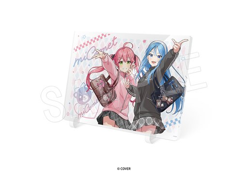 画像ギャラリー No.013のサムネイル画像 / ホロライブ「さくらみこ&星街すいせい」とカラオケの「JOYSOUND」によるコラボ決定。コラボメニューやグッズ販売を6月13日から実施