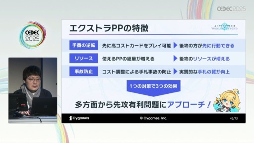 画像ギャラリー No.017のサムネイル画像 / 遊びやすさと競技性の両立を目指して。「Shadowverse: Worlds Beyond」の開発知見が語られたセッションの詳報版を掲載