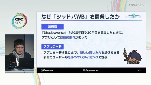 画像ギャラリー No.029のサムネイル画像 / 遊びやすさと競技性の両立を目指して。「Shadowverse: Worlds Beyond」の開発知見が語られたセッションの詳報版を掲載