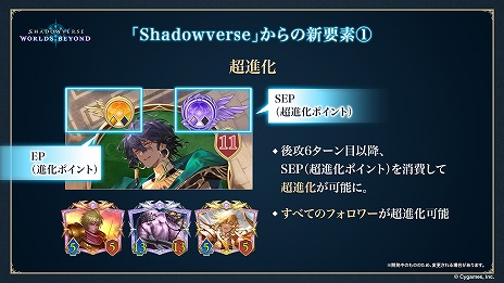 画像ギャラリー No.004のサムネイル画像 / “シャドバ”新作「Shadowverse: Worlds Beyond」，新要素の詳細を公開。新システム「超進化」や「エクストラPP」が追加される
