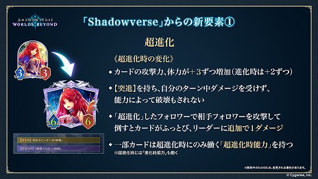 画像ギャラリー No.005のサムネイル画像 / “シャドバ”新作「Shadowverse: Worlds Beyond」，新要素の詳細を公開。新システム「超進化」や「エクストラPP」が追加される