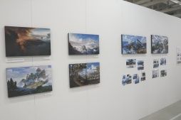 画像ギャラリー No.005のサムネイル画像 / グラブル，ウマ娘，シャドバなど6タイトルの厳選した背景アートを楽しめる「Cygames背景美術展 2024-2025」，東京・武蔵野美術大学で開催中