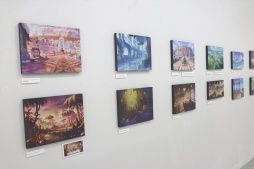 画像ギャラリー No.021のサムネイル画像 / グラブル，ウマ娘，シャドバなど6タイトルの厳選した背景アートを楽しめる「Cygames背景美術展 2024-2025」，東京・武蔵野美術大学で開催中
