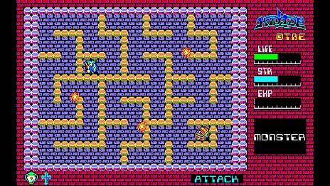 画像ギャラリー No.007のサムネイル画像 / 「ハイドライド PC-8801」，Switch向けにEGGコンソールで配信開始。悪魔バラリスの魔の手からフェアリーランドを救い出そう
