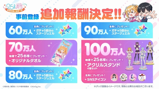 画像ギャラリー No.002のサムネイル画像 / 「2.5次元の誘惑(リリサ)天使たちのステージ」,事前登録者数が60万人を突破。鈴木,アカネ,バキコのキャラクター紹介PVを公開