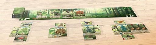 画像ギャラリー No.002のサムネイル画像 / 生物の住処を用意し，自然環境を作り上げよう。新作ボドゲ「フォレストシャッフル」日本語版が2月上旬発売へ