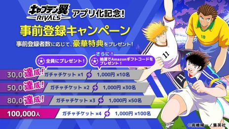画像ギャラリー No.003のサムネイル画像 / 「キャプテン翼 -RIVALS-」,iOS/Android版を1月24日に配信。漫画「キャプテン翼」のIPを活用した新感覚ブロックチェーンゲーム
