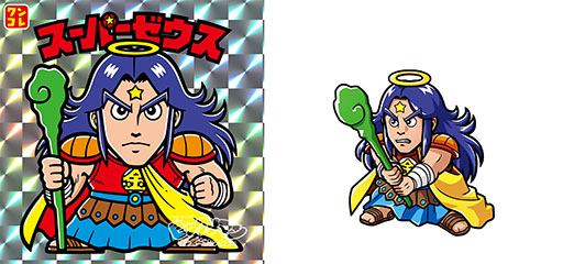 画像ギャラリー No.009のサムネイル画像 / ビックリマンのスマホゲーム「ビックリマン・ワンダーコレクション」,4月19日にリリース決定。若き日のスーパーゼウスも登場