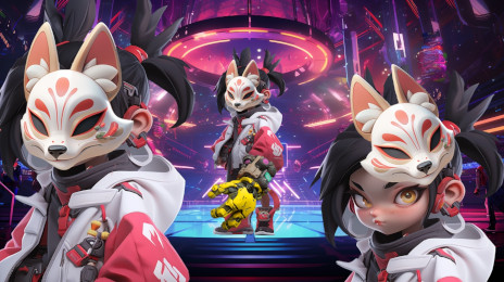 画像ギャラリー No.003のサムネイル画像 / DMMグループの「DM2 Verse」で，ブロックチェーンゲーム「BOUNTY HUNTERS」の配信が決定。対戦も可能なオンラインクレーンゲーム