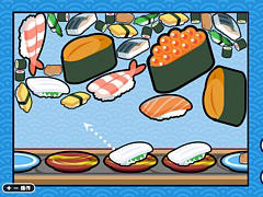 同じ種類の寿司を合わせて大きな寿司を作っていく。Switch用パズルゲーム「SUSHIショット」，1月18日配信