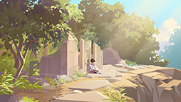 画像ギャラリー No.010のサムネイル画像 / 「OPUS: Prism Peak」，主人公が迷い込んだ不思議な世界で出会う「謎のシカ」「謎のイヌ」ら神霊たちの情報が公開に