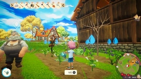 画像ギャラリー No.009のサムネイル画像 / 田舎の農園で体験する，ひと夏の冒険物語。Switch向け農園開拓シム「Everdream Valley」本日リリース