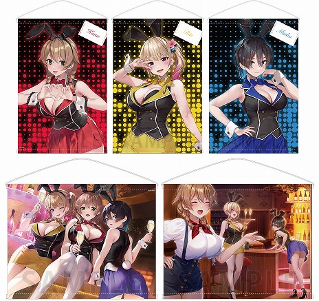 画像ギャラリー No.005のサムネイル画像 / 紳士の恋愛ADV「バニーガーデン」，ゲーマーズ出張店を5月17日から6月2日まで開催。描き下ろしSDキャラを使用したグッズも多数用意