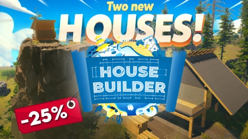 画像ギャラリー No.001のサムネイル画像 / 世界中のさまざまな建物の建築が楽しめる「House Builder」,正式版をリリース。1月23日まで25%オフで購入できる