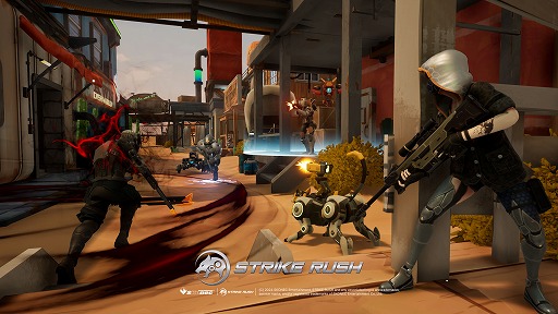 画像ギャラリー No.006のサムネイル画像 / ロボットやペットと共に戦うチーム対戦VRシューター「Strike Rush」,4月19日にリリース。現在セール価格で予約受付中