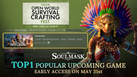 画像ギャラリー No.002のサムネイル画像 / 「Soulmask」，アーリーアクセス版をSteamでリリース。リアルな原始世界を舞台にした，サンドボックス型のサバイバルゲーム