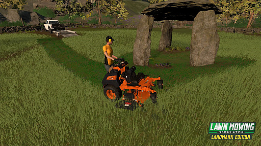 画像ギャラリー No.003のサムネイル画像 / 思う存分Swtichで芝を刈ろう! 「Lawn Mowing Simulator」のSwitch版が3月14日リリース