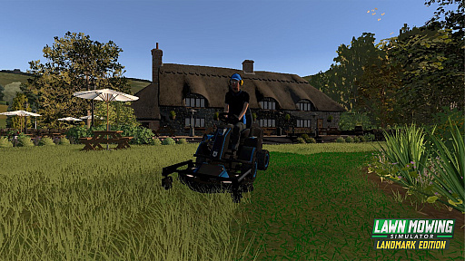 画像ギャラリー No.004のサムネイル画像 / 思う存分Swtichで芝を刈ろう! 「Lawn Mowing Simulator」のSwitch版が3月14日リリース