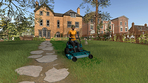 画像ギャラリー No.003のサムネイル画像 / 芝刈りシム「Lawn Mowing Simulator」のSwitch版リリース。ひたすら芝を刈れる新モード追加