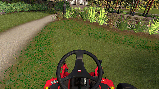 画像ギャラリー No.005のサムネイル画像 / 芝刈りシム「Lawn Mowing Simulator」のSwitch版リリース。ひたすら芝を刈れる新モード追加