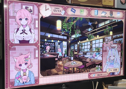 画像ギャラリー No.031のサムネイル画像 / ケモミミ×ASMR×喫茶店のスーパー癒やし空間を堪能。かわいいキャラとチルいBGMがたまらない「けものティータイム」試遊レポート［TGS2024］