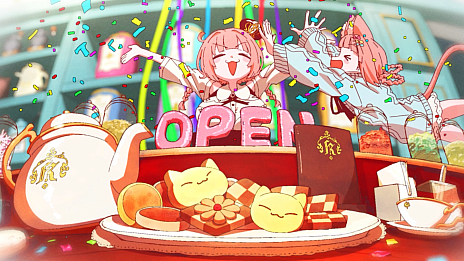 画像ギャラリー No.001のサムネイル画像 / ケモミミがあたり前に存在する世界で喫茶店を営む「けものティータイム」,デモ版配信開始