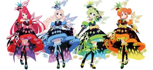 画像ギャラリー No.002のサムネイル画像 / 「ひみつのアイプリ」，6だんを2月6日に開始。ダークチィとダークカルテットスターのアイプリカードが登場