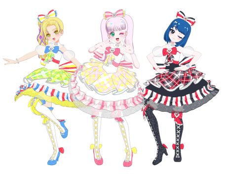 画像ギャラリー No.005のサムネイル画像 / 「アイプリバース」,2だんを6月6日に開始。10周年を記念して「プリパラ」のらぁら,みれぃ,そふぃの3人が登場