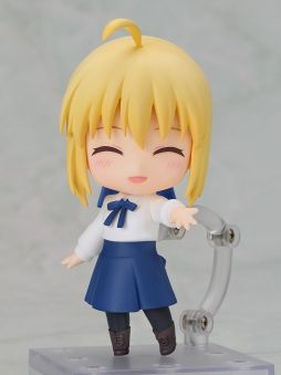画像ギャラリー No.002のサムネイル画像 / 「Fate/stay night」のフィギュア「ねんどろいど セイバー 私服Ver.」が10月に発売予定。オプションパーツとして「お茶碗」「ちゃぶ台」などが付属